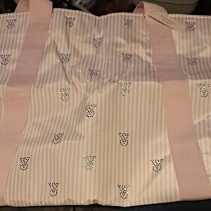 Victoria's Secret Pink Striped Tote